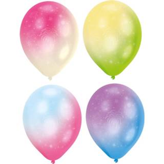 👉 Ballon multikleur Amscan Ballonnen Led 27,5 Cm Latex 4 Stuks 13051654481