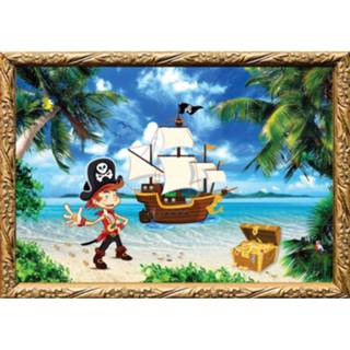 👉 Poster kinderen Piraten kinder kapitein