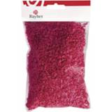 Roze papieren Deco Gras 50 Gram - Pasen Feestartikelen Versieringen 8718758880578