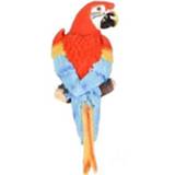 👉 Dierenbeeld rode rood PU Dierenbeelden Ara Papegaai Vogel - Decoratie Beeldje 30 Cm 8719538533998