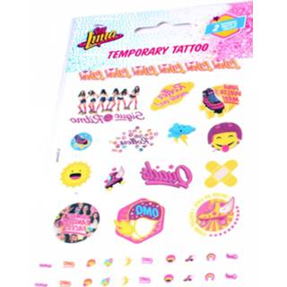 Papier klein multikleur Disney Soya Luna Tattoos 1 Vel 8718807890145