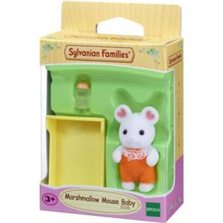 👉 Kunststof multikleur baby's Sylvanian Families Baby Marshmellow Muis 5336 5054131053362