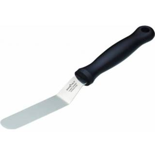 👉 Paletmes RVS zwart Kitchencraft Gebogen -11cm - Sweetly Does It Kitchen Craft 5028250178640
