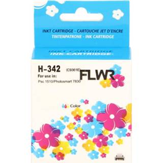 👉 Flwr Hp 342 Kleur Cartridge 8719551001061