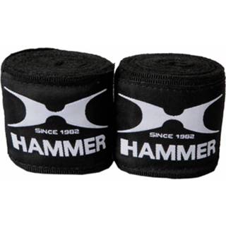 👉 Bandage zwart nylon multikleur Hammer Boxing Bandages - Per Paar 4,5 Meter 4005251891182
