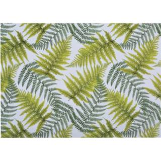 👉 Placemat papieren papier groen Placemats Varenblad 10 Stuks 8719538188907