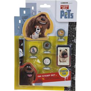 👉 Stempelset kunststof multikleur Kamparo The Secret Life Of Pets 7-delig 5050565201829