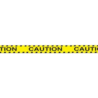 👉 Markeerlint kunststof geel Caution 8718758635253