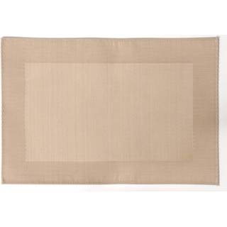 👉 Placemat vinyl taupe Basics - Ladelle 9314689661003