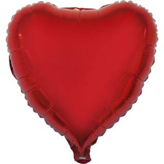 👉 Folie rood Ballon Hart 52 Cm 8719538083608