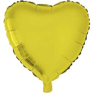 👉 Folie goud goudkleurig Ballon Hart 52 Cm 8719538083578