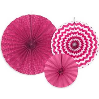 👉 Magenta roze papier multikleur Honeycomb Fuchsia Set 5901157463166