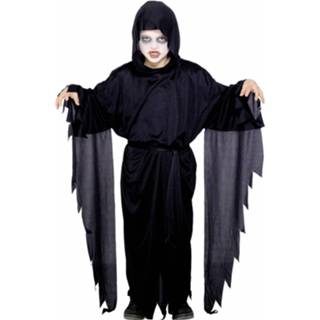 👉 Scream kostuum polyester zwart kinderen Voor 145-158 (10-12 Jaar) 8719538009318