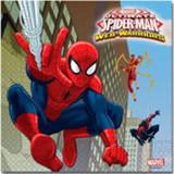 👉 Servet multi papier Spiderman Warriors servetjes 20 stuks