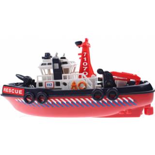 👉 Reddingsboot kunststof blauw Johntoy Rescue 30 Cm 8711866262694