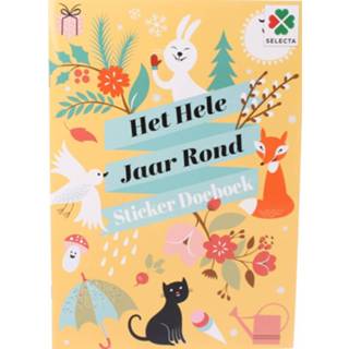 👉 Doeboek Selecta Het Hele Jaar Rond Sticker 6416739546254