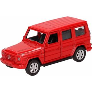 👉 Rode metaal rood Speelgoed Mercedes-benz G-class Speelauto 12 Cm 8719538223158