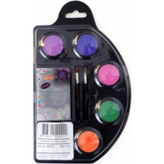 👉 Schmink Neon Palet Zes Kleuren 8718758794868