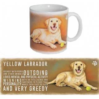 👉 Labrador retriever keramisch multikleur Koffie Mok 8718758751991
