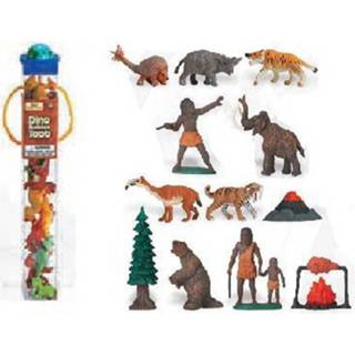 👉 Plastic kunststof multikleur Figuren Prehistorisch 12 Stuks 8718758956327