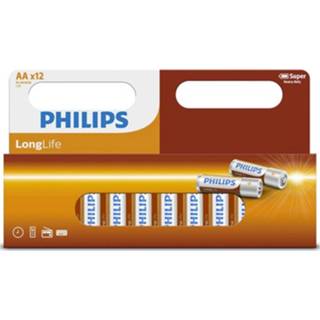 👉 Batterij Philips Longlife Batterijen - 16 Stuks Aaa 4895185622194