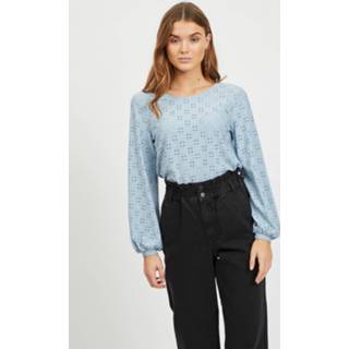 👉 Blous gerecycled materiaal XS vrouwen blauw Blouse 'Tressy' 5713785789170