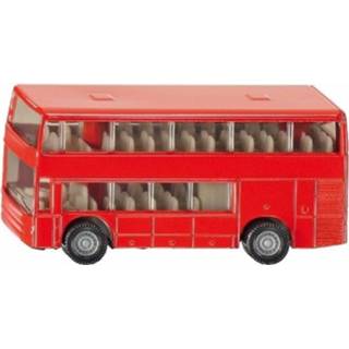 👉 Modelauto metaal rood Siku Dubbeldekker Bus Speelgoed 10 Cm 8719538247031