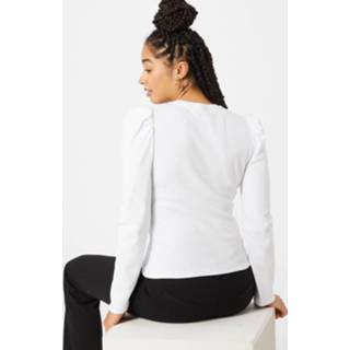 👉 Shirt biologisch katoen XS vrouwen wit 'ANNA' 5714926694377