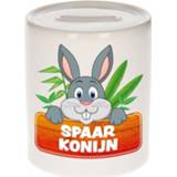 👉 Spaarpot keramiek multikleur kinderen Kinder Met Spaar Konijn Opdruk - Spaarpotten 8719538336414