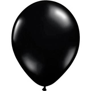 👉 Ballon zwart Qualatex Ballonnen 10 Stuks 8719538228931