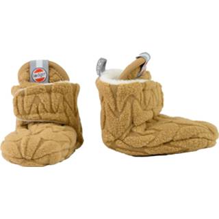 Slofjes polyester beide basiscollectie empire Dark Honey geel Lodger Fleece 0-3 Mnd 8719033397408