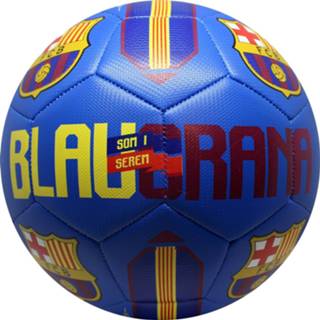 👉 Blauw kunstleer 5 Fc Barcelona Voetbal Maat 8711061811062