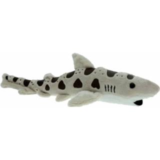 👉 Knuffel pluche kinderen kinder luipaard haai 31 cm