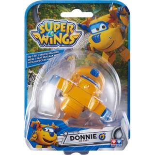 👉 Kunststof geel Super Wings Die-cast Donnie 6911400356922