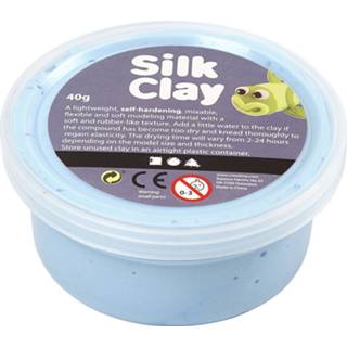 👉 Blauw Silk Clay Klei Neon 40 Gram (79117) 5707167231975