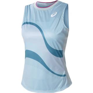 👉 Tanktop XS lichtblauw vrouwen Asics Match GPX Dames 4550329722160