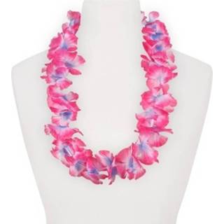 👉 Hawaii slinger roze paars kunststof Roze/paars 8719538342699