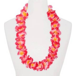 👉 Hawaii slinger roze oranje synthetisch multikleur Roze/oranje 8719538343382