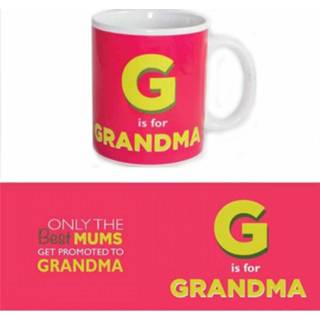 👉 Keramisch multikleur Koffie Mok Grandma 8718758738497