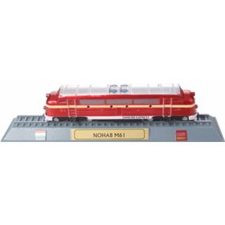 👉 Kunststof rood Tom Modeltrein Danube Express Nohab M61 12 Cm 8717677262151