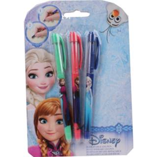 👉 Gelpen blauw Slammer Disney Frozen Uitwisbare Gelpennen 3 Stuks 8712916070757