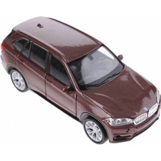 👉 Bruin metalen Welly Bmw X5 12 Cm 8719817165674