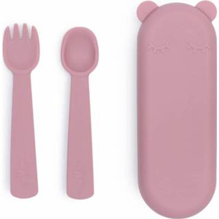 👉 Rose dusty We Might Be Tiny - Feedie Fork & Spoon Set (28TIFF05) 735850225500