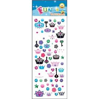 👉 Stickervel papier multikleur Kronen 8719538401105