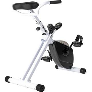 One Size wit VirtuFit Opvouwbare Deskbike - Bureaufiets met Computer 8719325459173