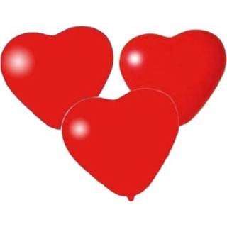 👉 Ballon rood Pegaso Ballonnen Hart 15 Stuks 21 Cm 8001619111646