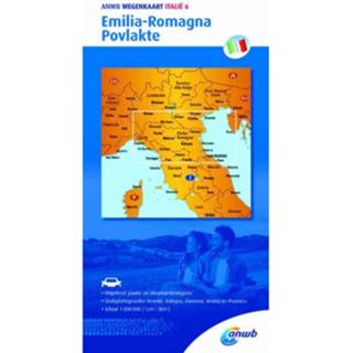 👉 Italië 6. Emilia-romagna,povlakte - Anwb 9789018042745