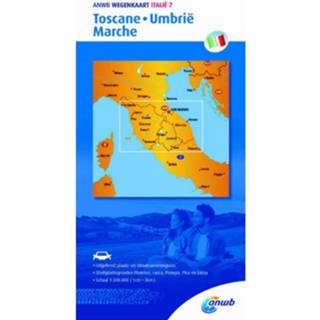 👉 Wegenkaart Anwb Italië 7. Toscane,umbrië 9789018042752
