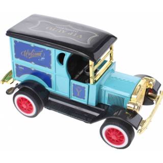 👉 Schaalmodel blauw Toi-toys Classic Cars Die-cast Lichtblauw 12 Cm 8719817203116