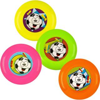 👉 Frisbee kunststof multikleur Boland 9 Cm 4 Stuks 8719817562589